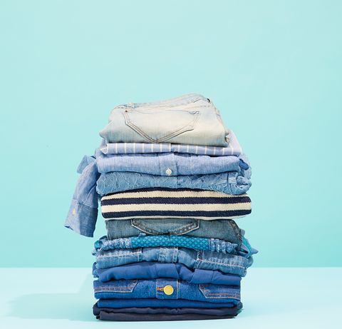 pile of folded laundry