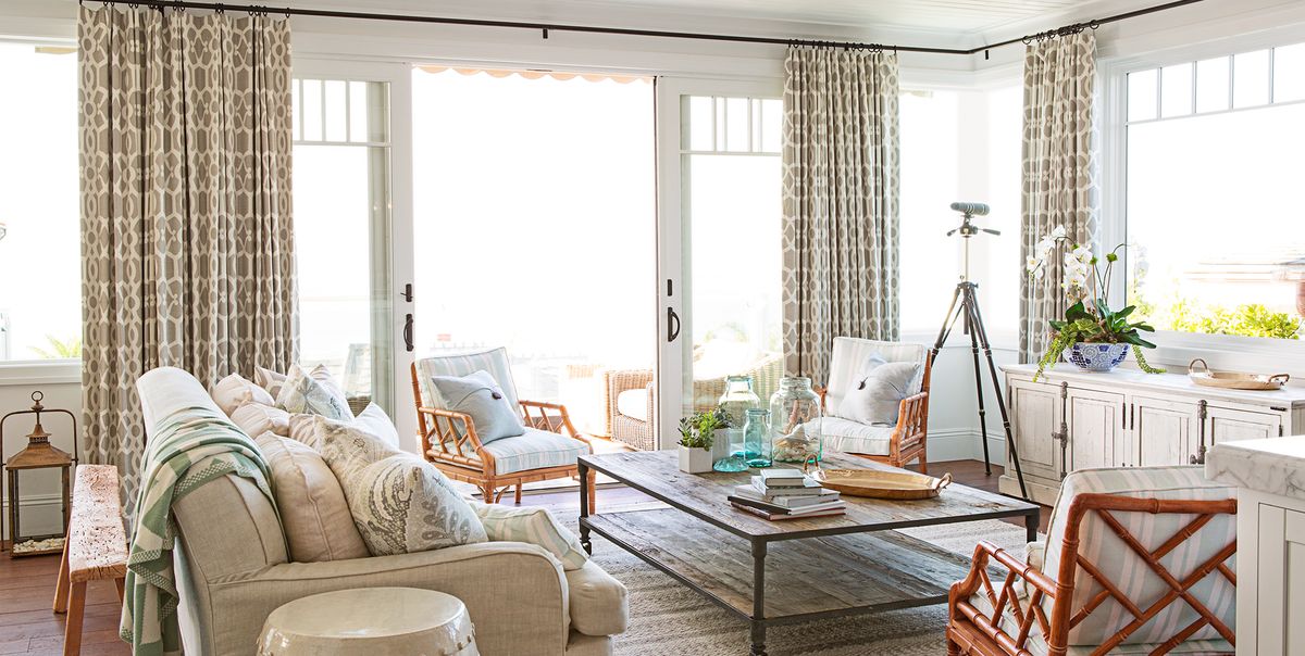 20 Best Living Room Curtain Ideas - Living Room Window ...