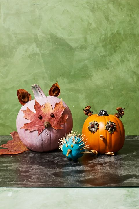 72 Easy No Carve Pumpkin Decorating Ideas Cute Pumpkin Decor Ideas