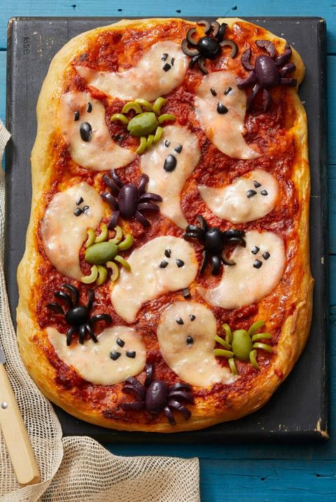 ghostly pizza