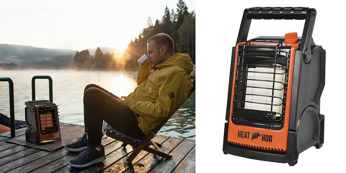 Every Man in My Life Is Getting This Indoor/Outdoor Portable Heater for Christmas