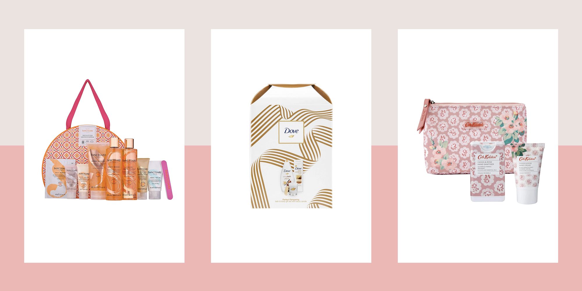 Gift sets sale on Amazon Prime Day Cath Kidston Rose Wash Bag Gift Set at