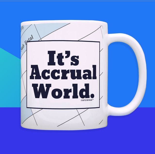 it's accrual world mug