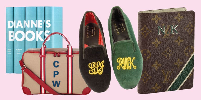 22 Monogrammed Gifts 2018 Personalized Gift Ideas For Her Him Monogram Gift Ideas