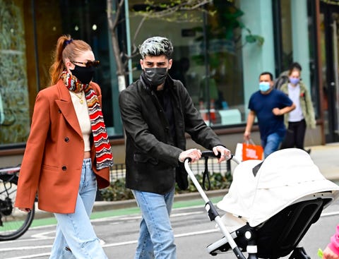 Gigi Hadid and Zayn Malik on March 25, 2021 gigi hadid and zayn malik on march 25, 2021