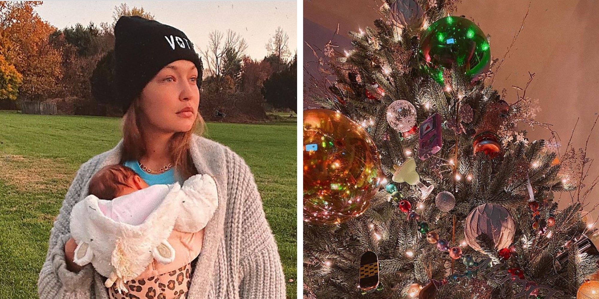 Gigi Hadid Shares New Photos of Her ‘Bestie’ Baby Girl and Her Decked-Out Home for Christmas