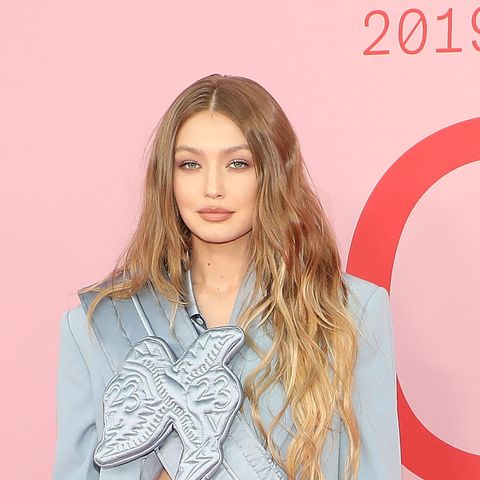 Gigi Hadid arrived at the CFDAs wearing two outfits at once