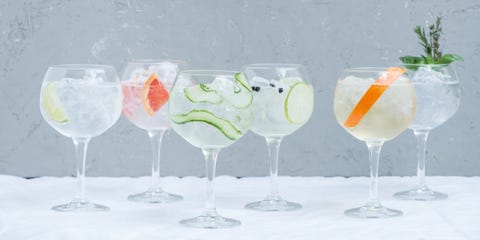 Gin-Tonic met Limoen Gin-Tonic limoen