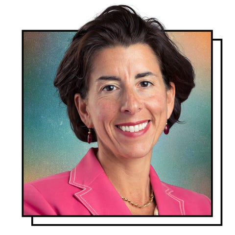 gina raimondo, governor of rhode island