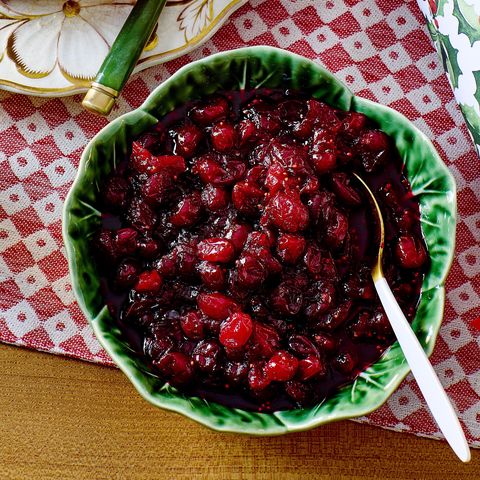 ginger and marmalade cranberry sauce