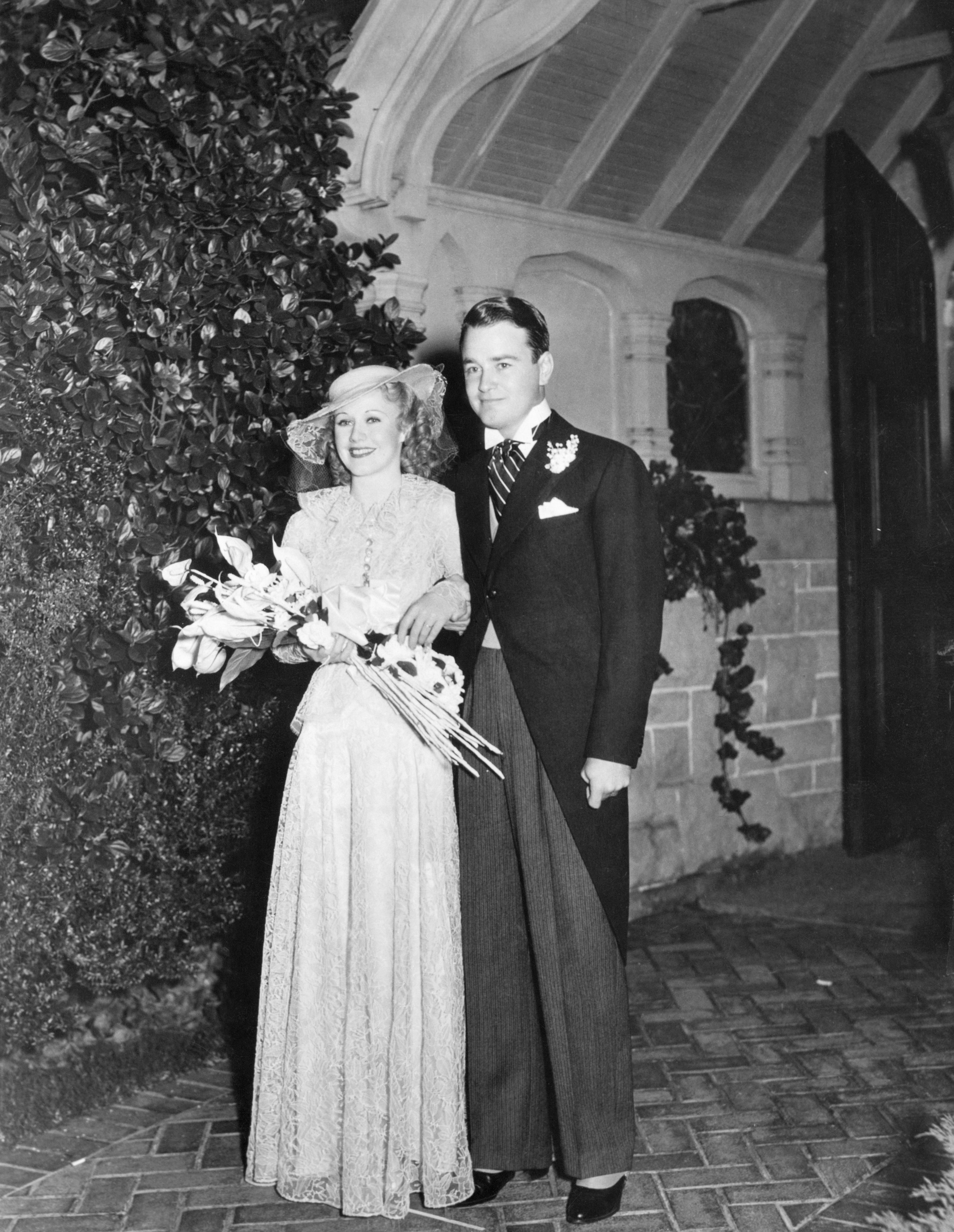 old black and white wedding photos