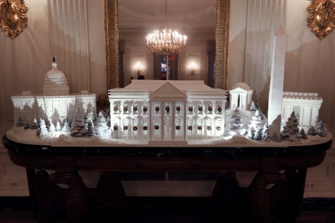 Holiday Decorations On Display At The White House Holiday Decorations On Display At The White House