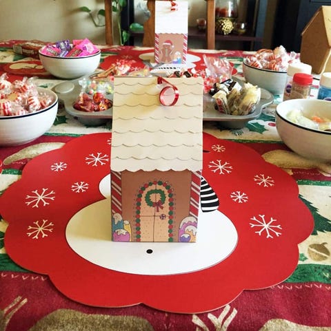 Ideas de fiesta de Navidad Gingerbread House Fiesta