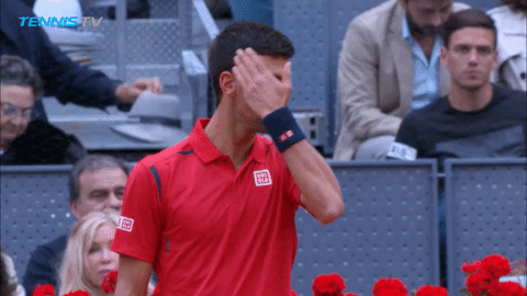 Djokovic ojos