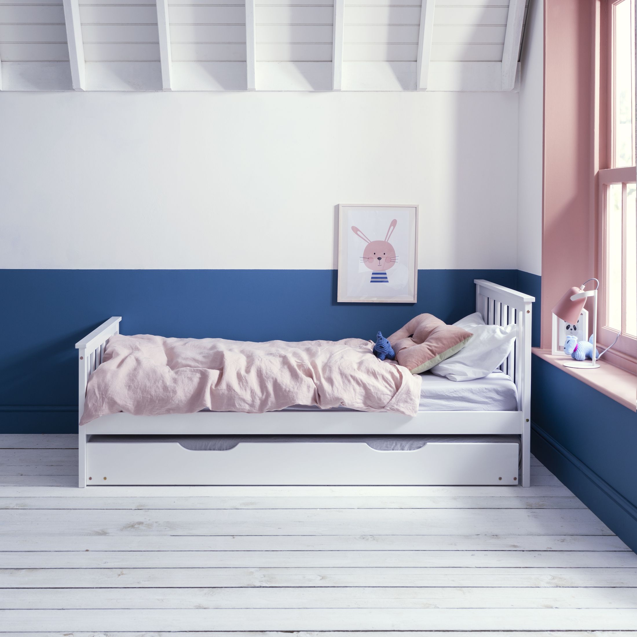 Идеи спальня для девочки синий
