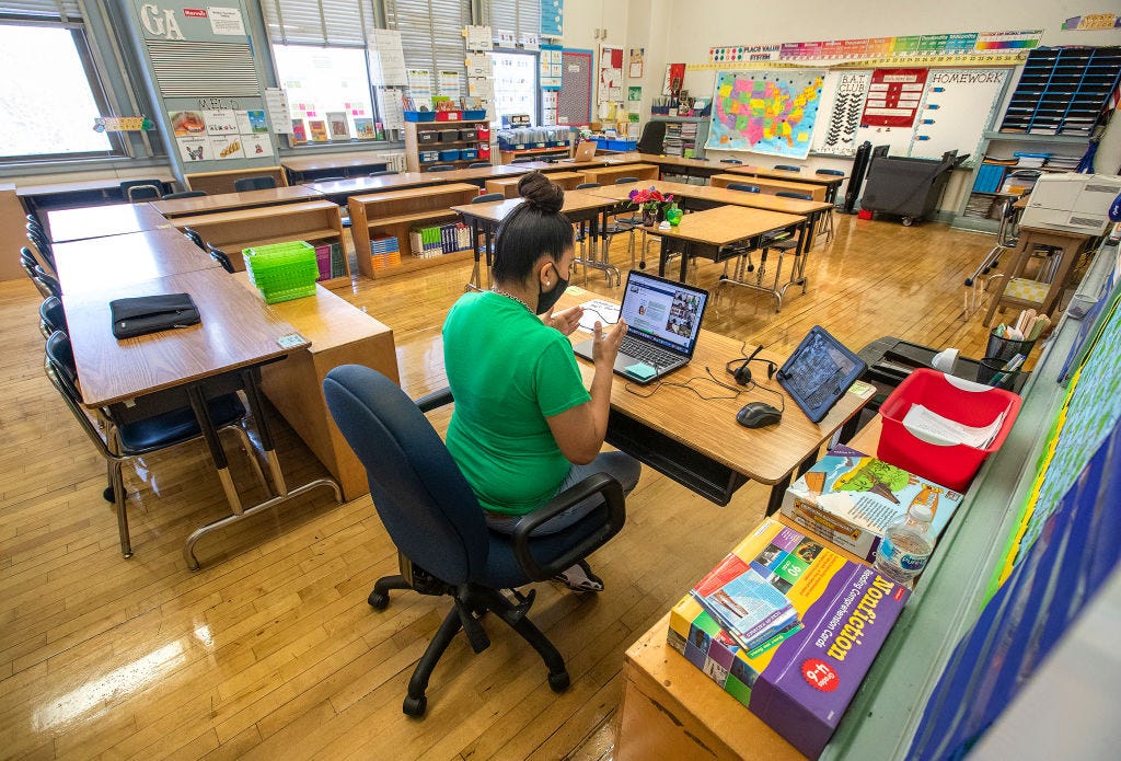 Teachers Are TikToking Their Zoom Classrooms and It’s The Only Good Thing About Dystopia