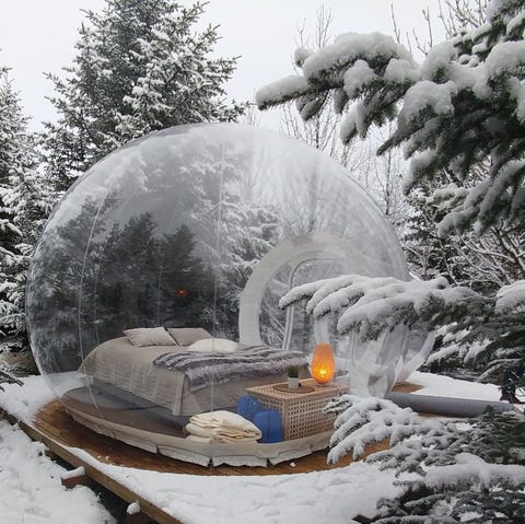 glamping bubble