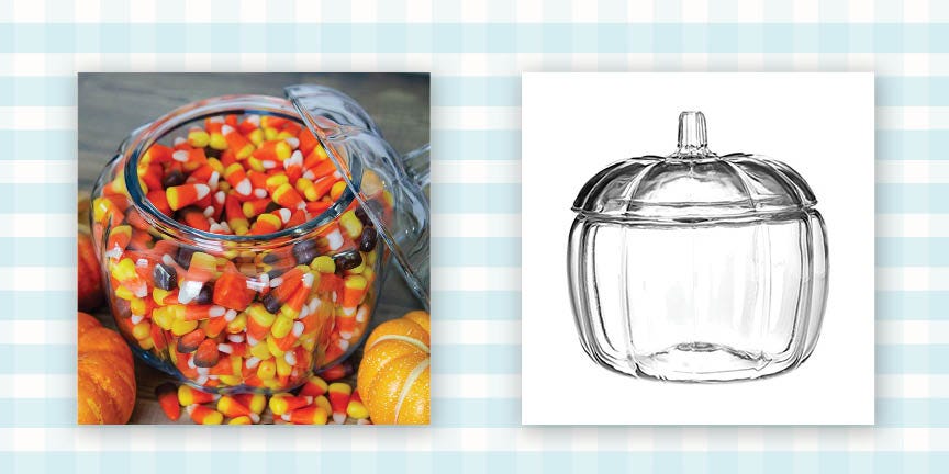 This $26 Glass Pumpkin Jar Is Just Like the One You Grew Up With