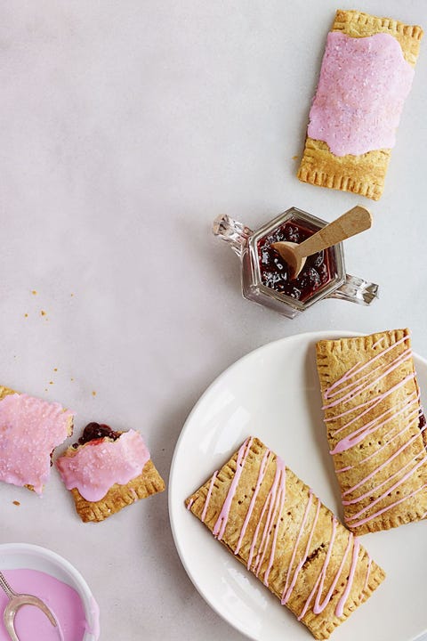 glazed berry breakfast tarts easter brunch ideas