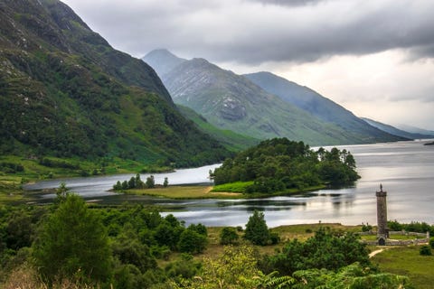 Glenfinnan Monument, Scotland, UK