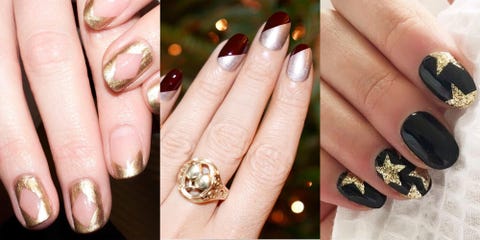 21 Glitter Nail Art Designs Sparkly Ideas For Chic Glitter Manicures