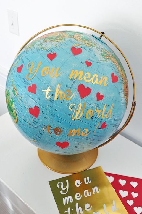 valentines day crafts globe