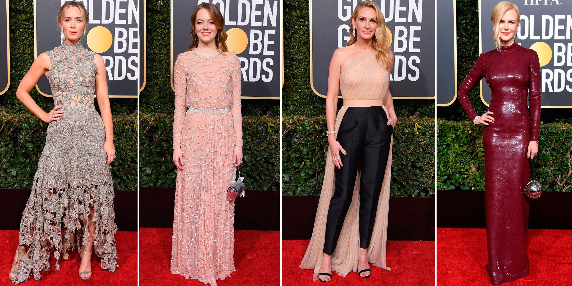 Globos de Oro 2019: la alfombra roja Vestidos de los Globos de Oro 2019: todos los looks de la alfombra roja