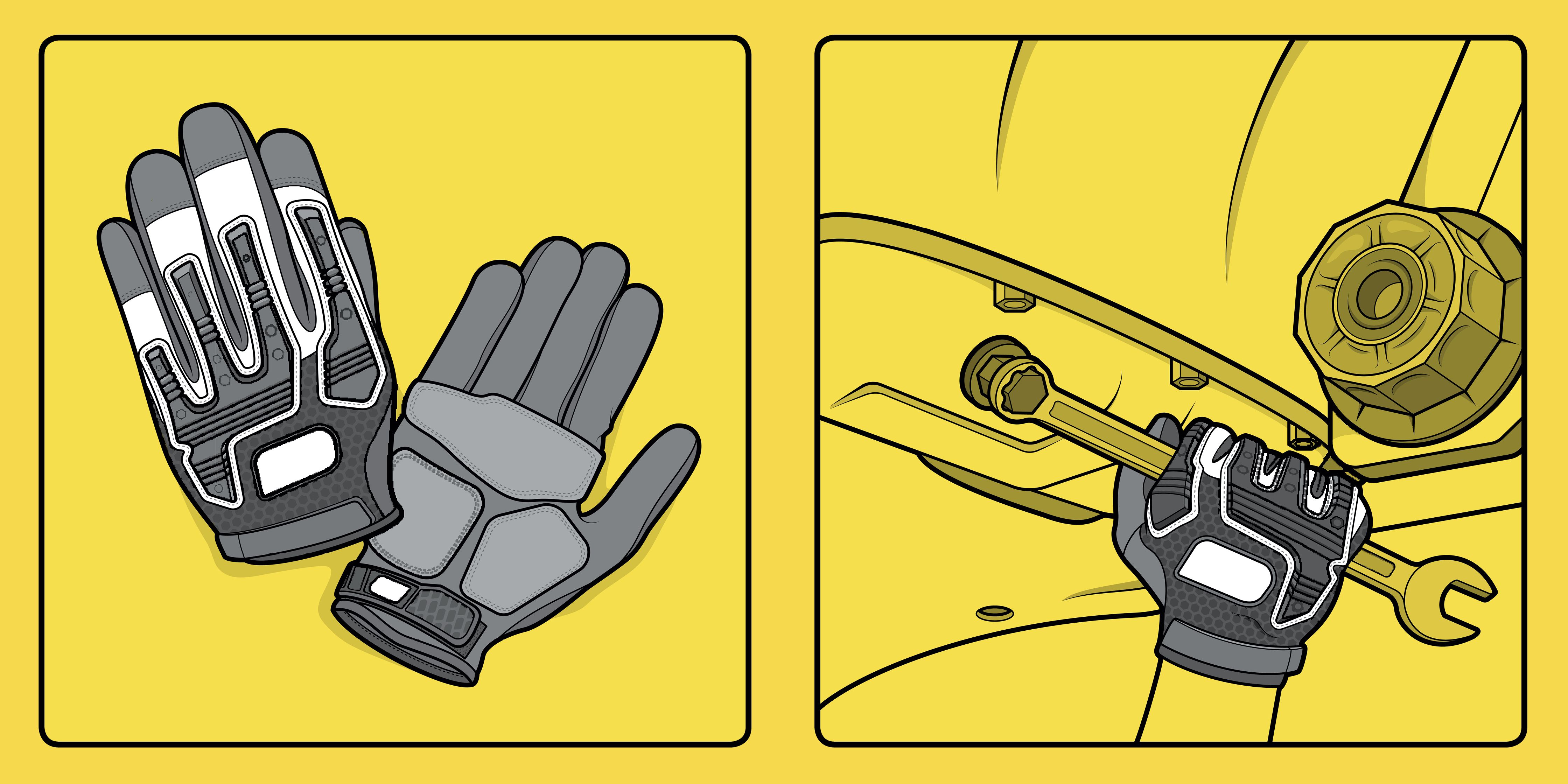 If You Work on Your Car, You Should Be Wearing Gloves
