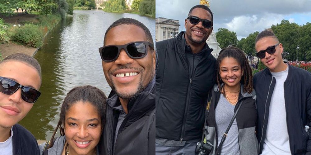 'GMA' Star Michael Strahan Shares a Rare Selfie With His Daughter and Nephew on Instagram