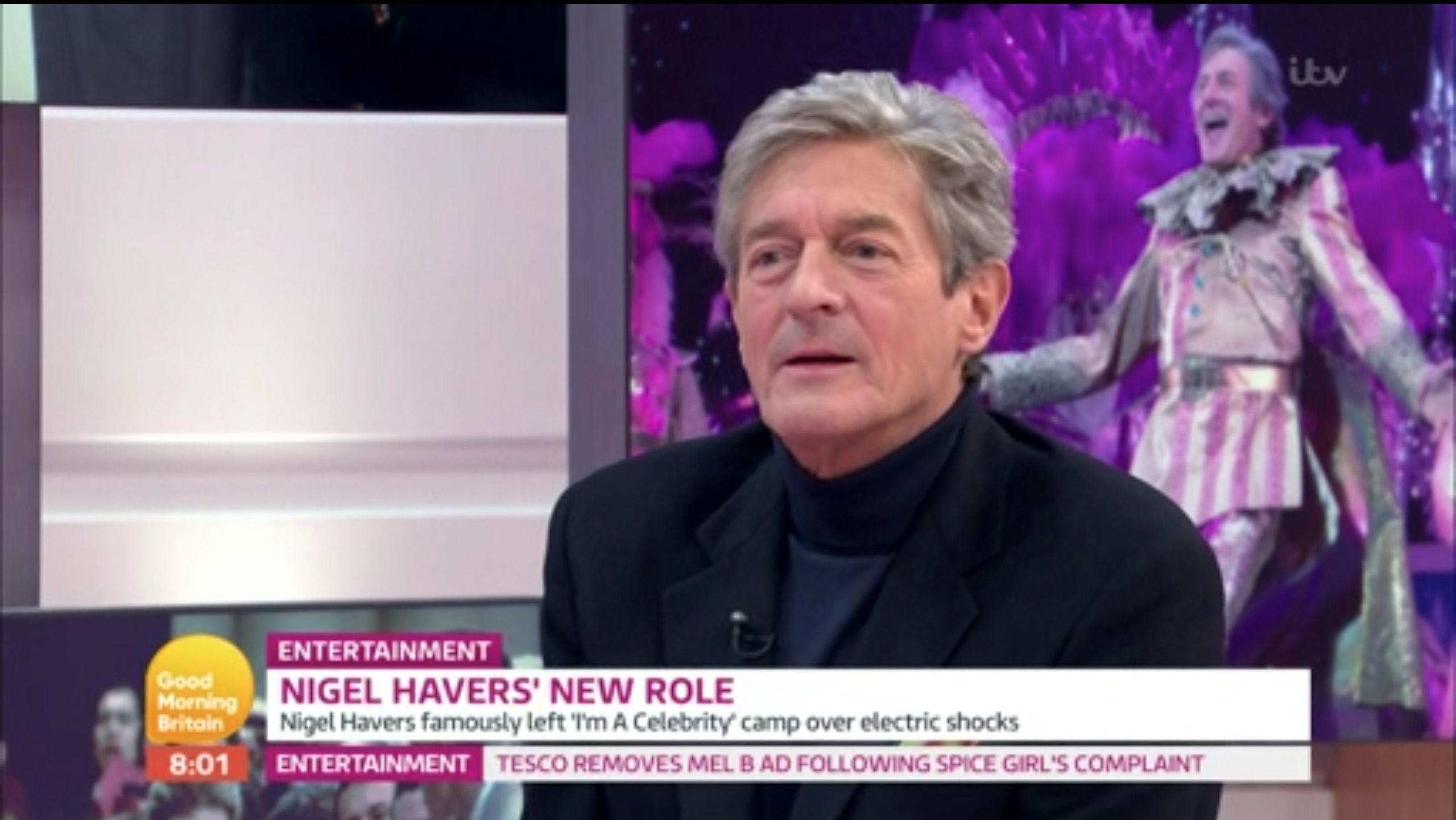 I'm A Celeb's Nigel Havers Has "nightmares" About His Experience