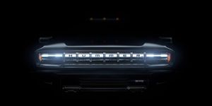 2022 GMC Hummer EV grille