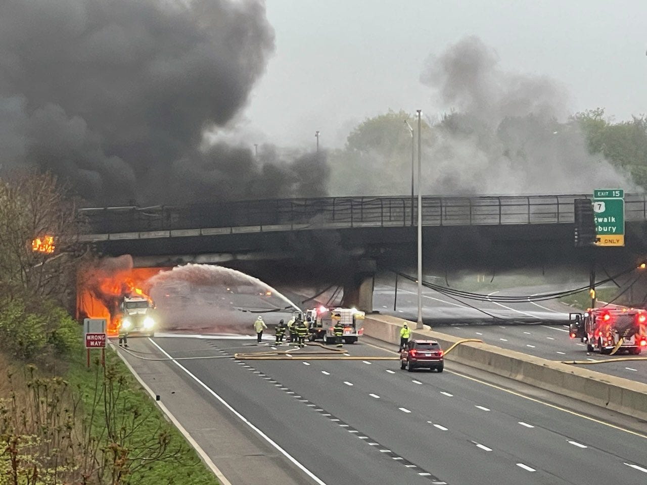 Fiery Interstate 95 Crash in Connecticut Caused By Chevrolet Camaro Driver, Police Say