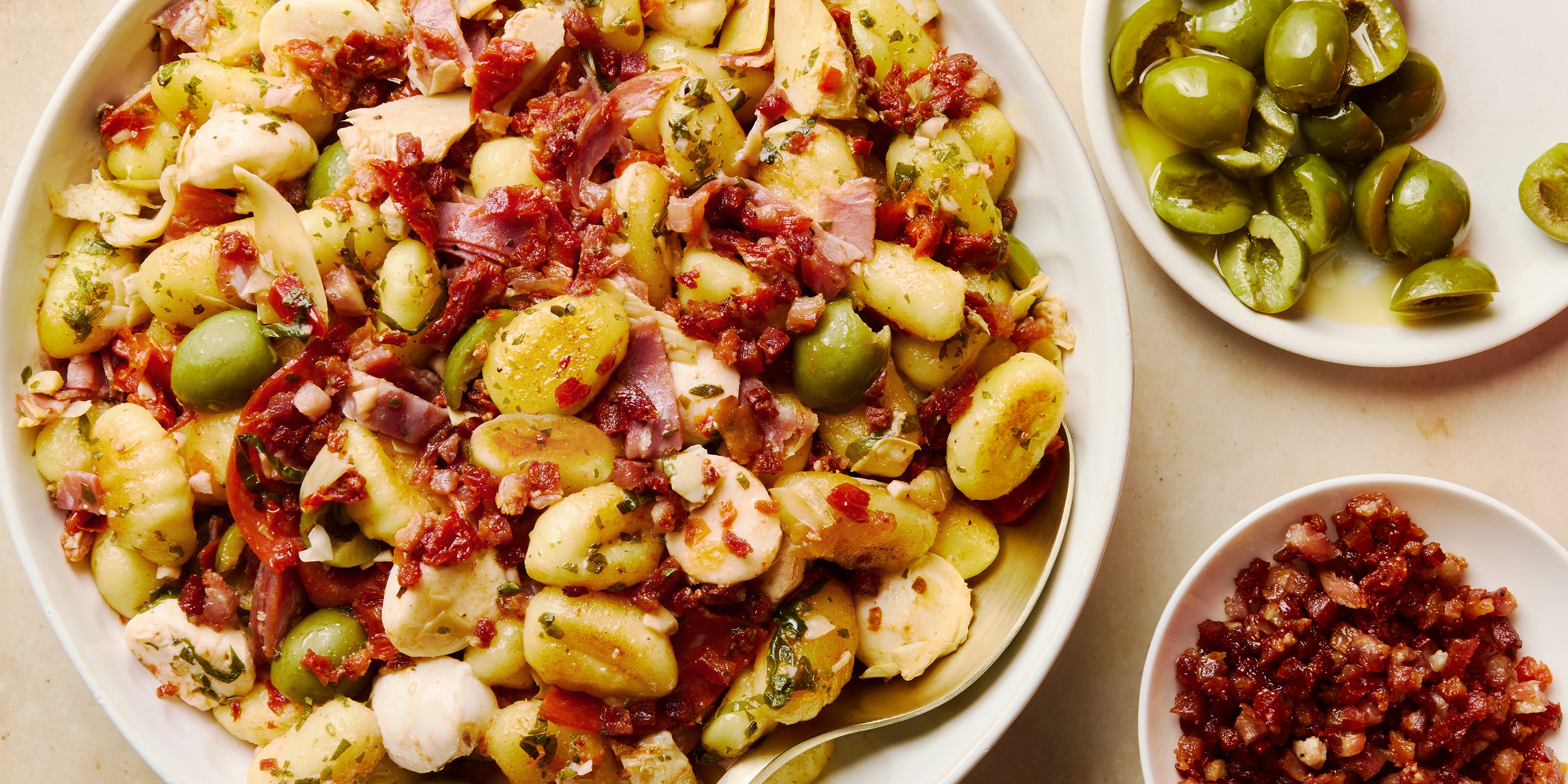 Gnocchi Antipasto Salad Is A Symphony Of Flavors & Textures