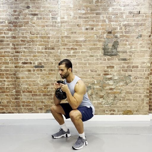 Goblet Squats Make for One Killer Leg-Day Workout