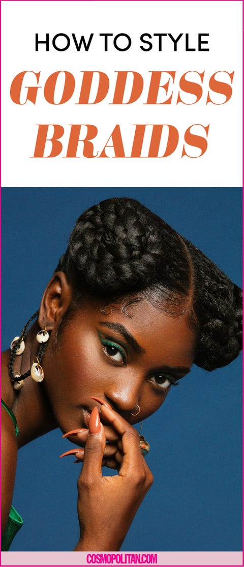 these goddess braids are downright mesmerizing