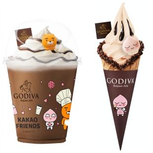 godiva x kakao friends 聯名系列