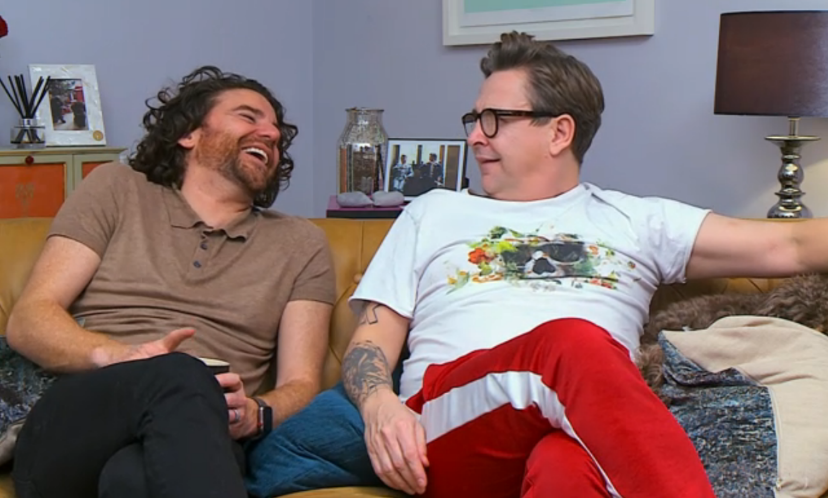 Gogglebox viewers are finally introduced to Stephen's husband