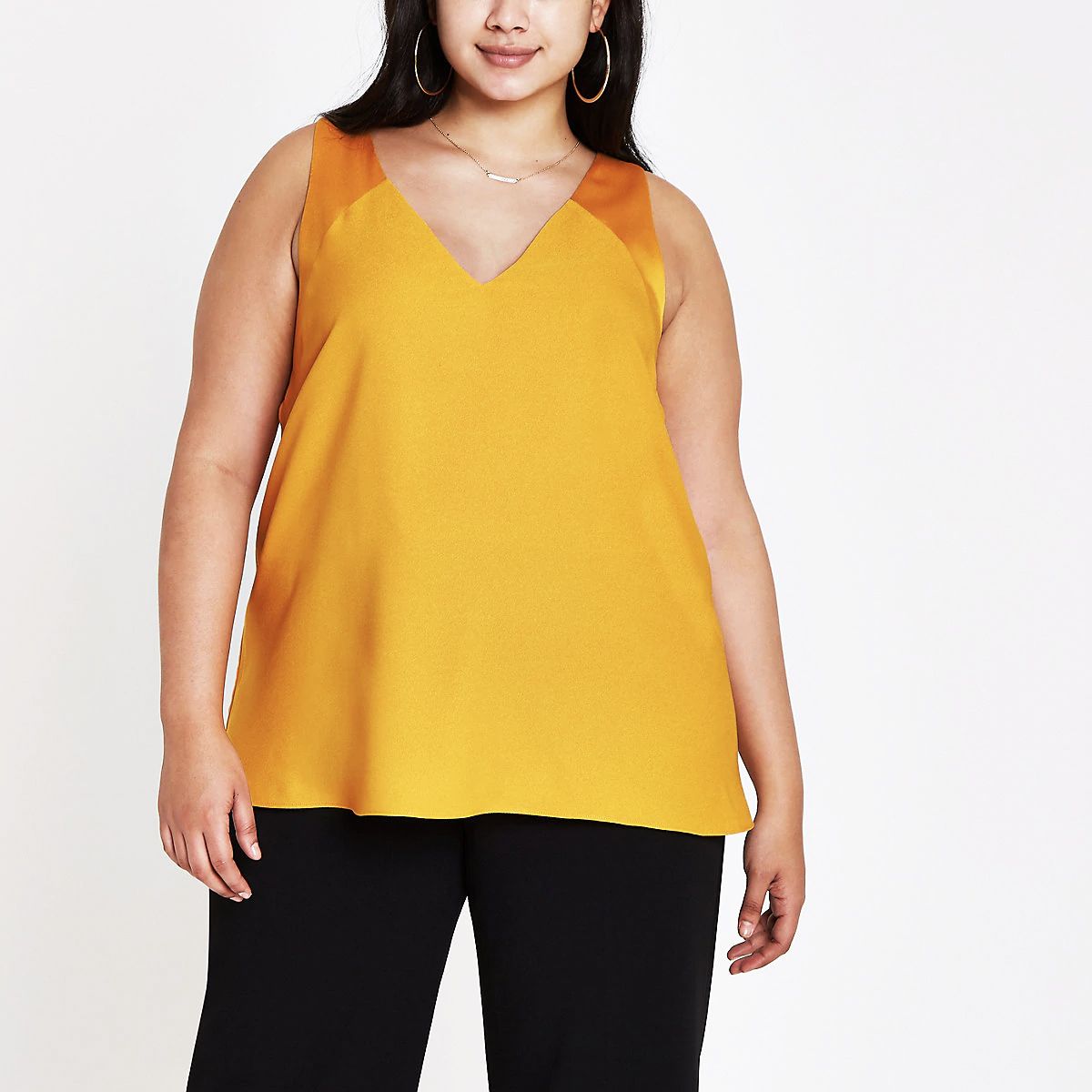 yellow going out tops