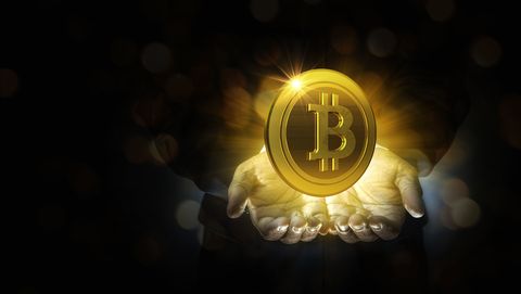 gouden bitcoin