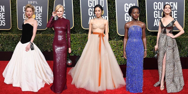 Golden Globes 2019: the best celebrity dresses from the red carpet