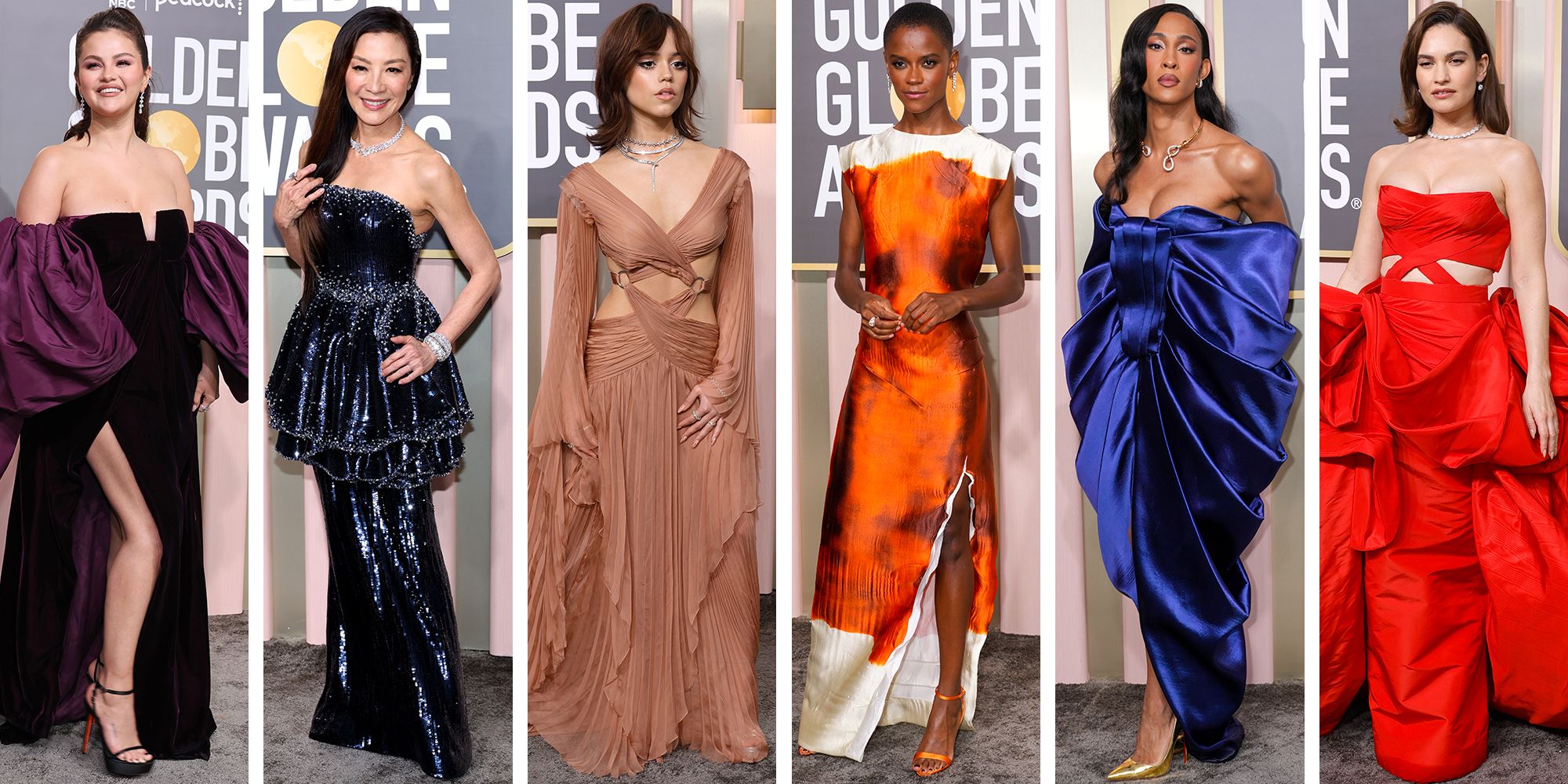 Golden Globes 2023 Celebrity Red Carpet Dresses And Looks