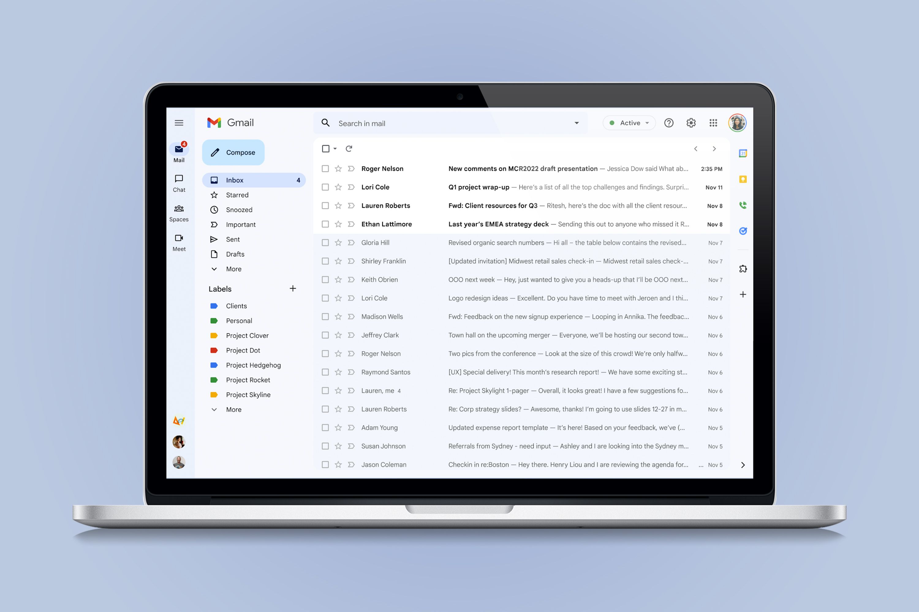 Gmail redesign is rolling out for all users