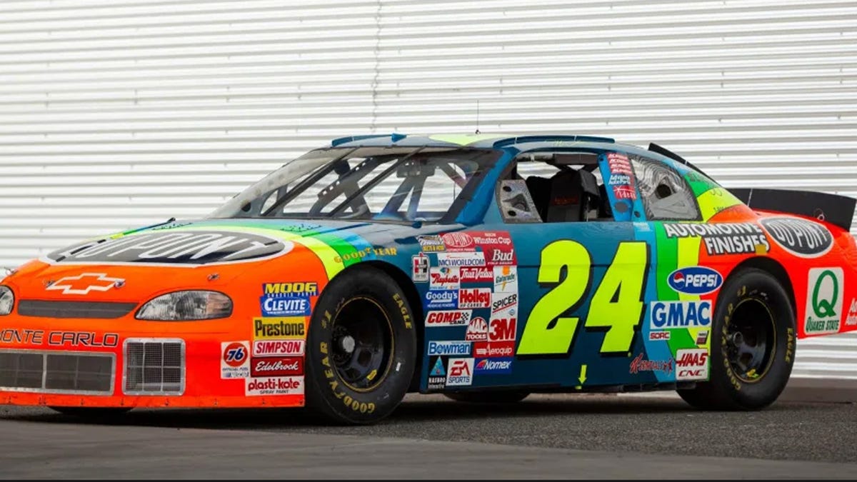 Jeff Gordon's 1997 NASCAR Winston Cup Championship Car ...