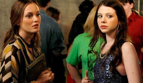 Gossip Girl Stars Leighton Meester And Michelle Trachtenberg