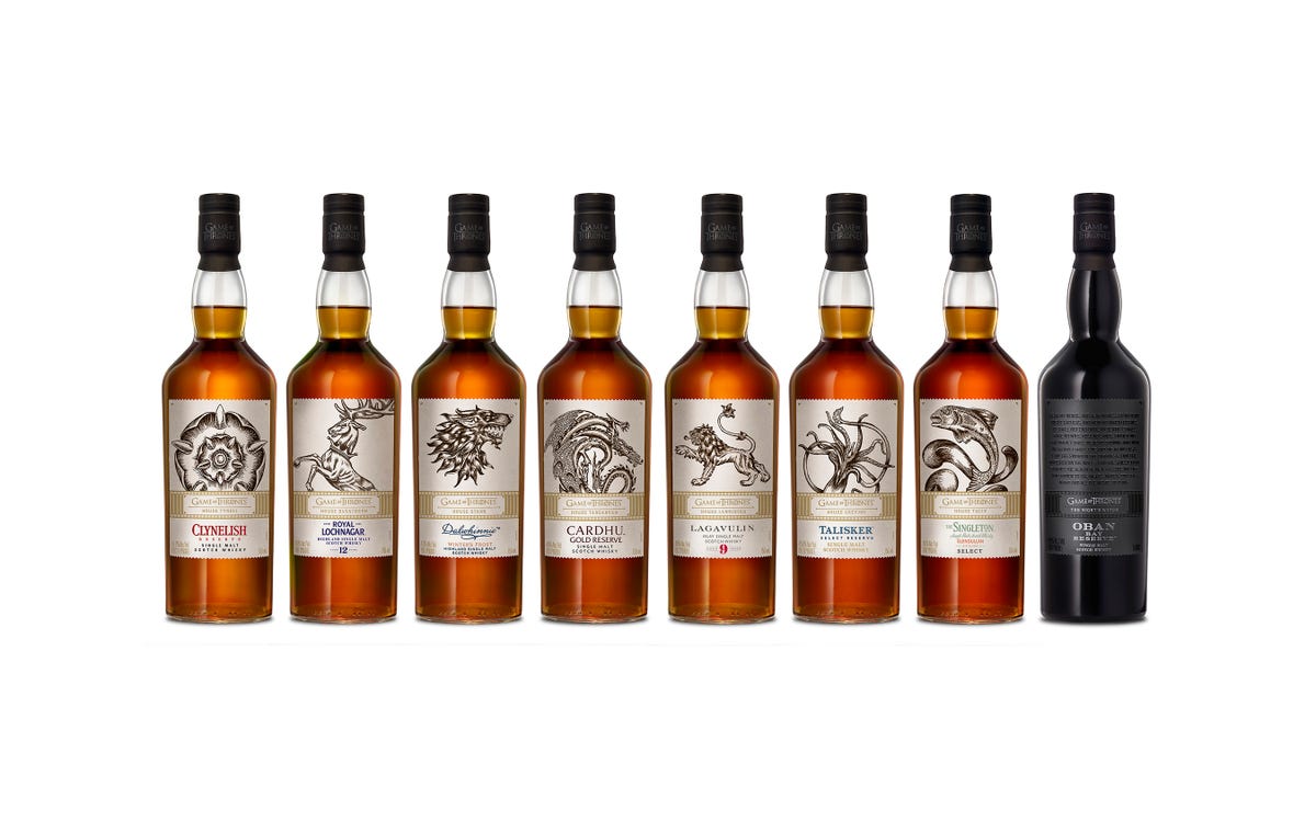 Game Of Thrones Releases 8 Scotch Whiskies For Season 8