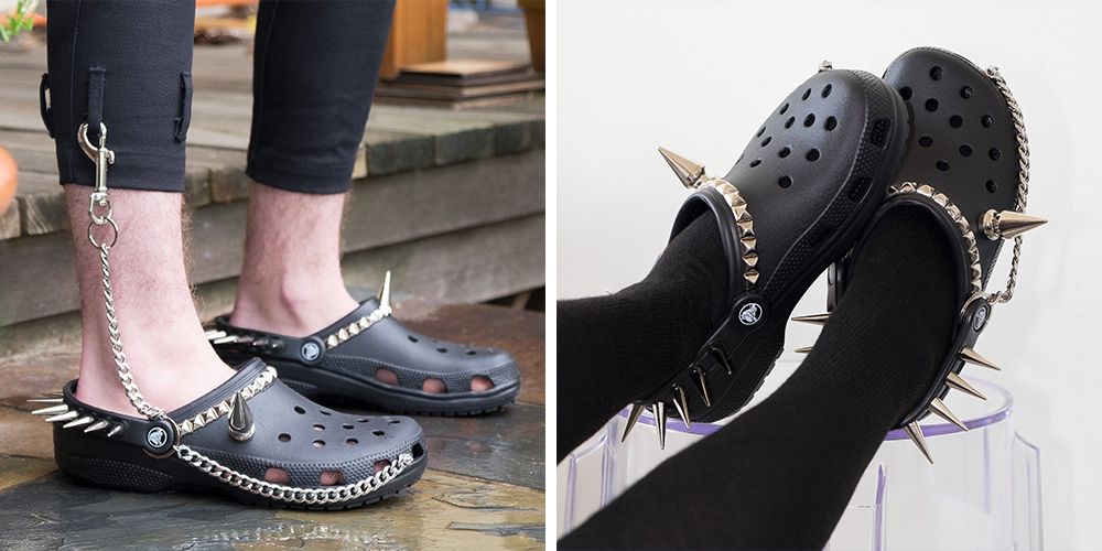 Goth Crocs Are Guaranteed to Cause People to Do a Double Take