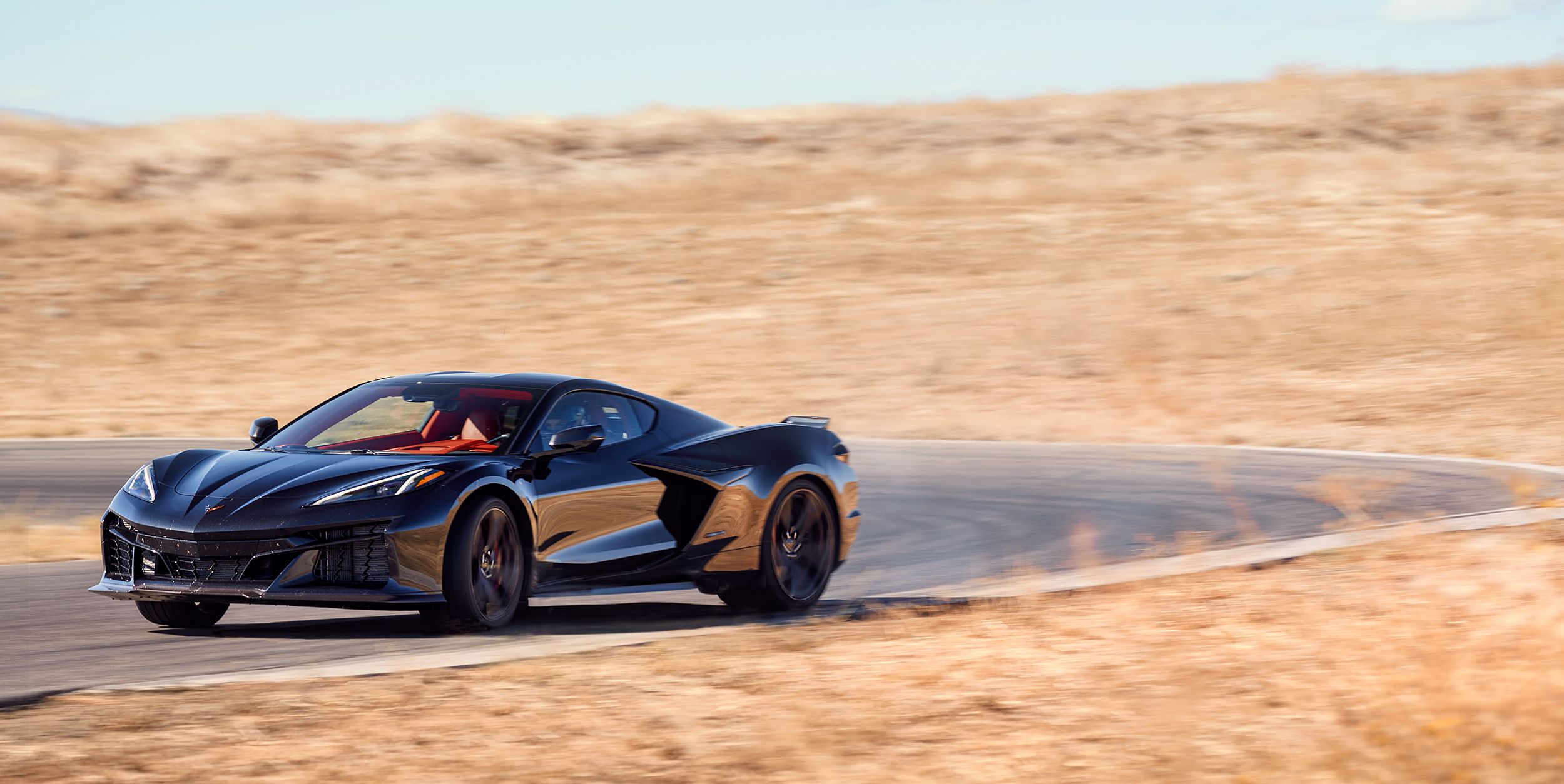 Hot Lapping the 2024 Corvette E-Ray on a Race Track