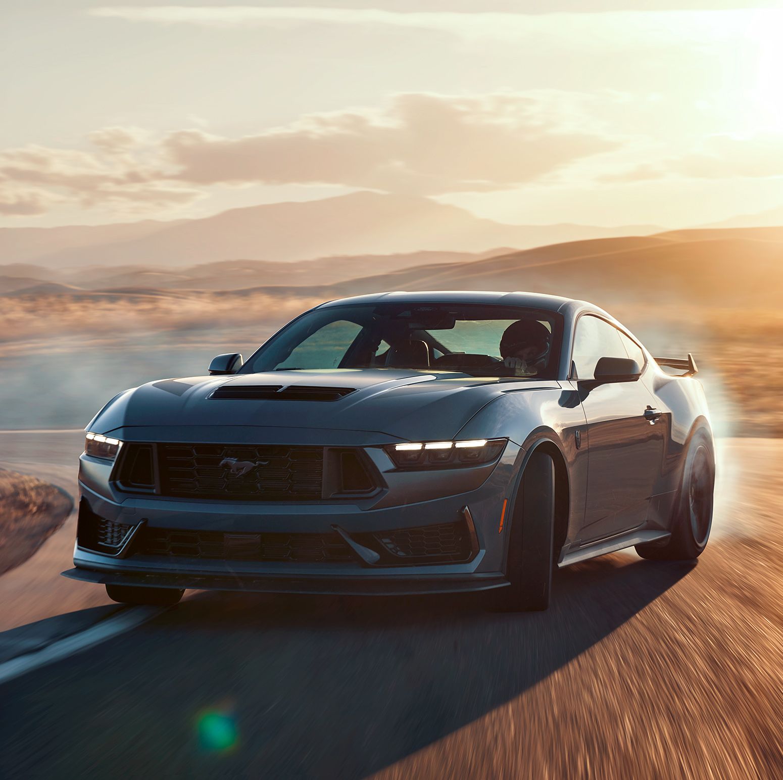 The Ford Mustang Dark Horse Is a Perfect American Track Car