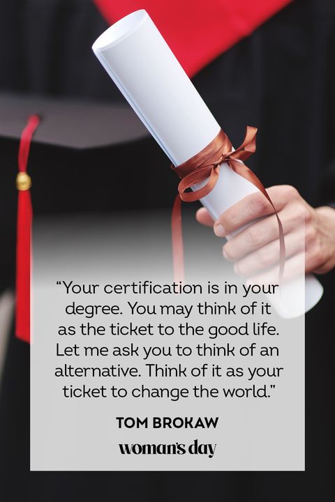 40 Best Inspirational Graduation Quotes - Inspiring Sayings for
