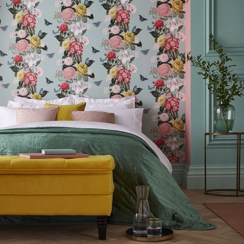 Wallpaper of the Year 2020 - Graham & Brown's Bloomsbury Neo Mint
